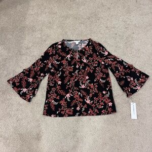 Liz Claiborne Wide Sleeve Blouse